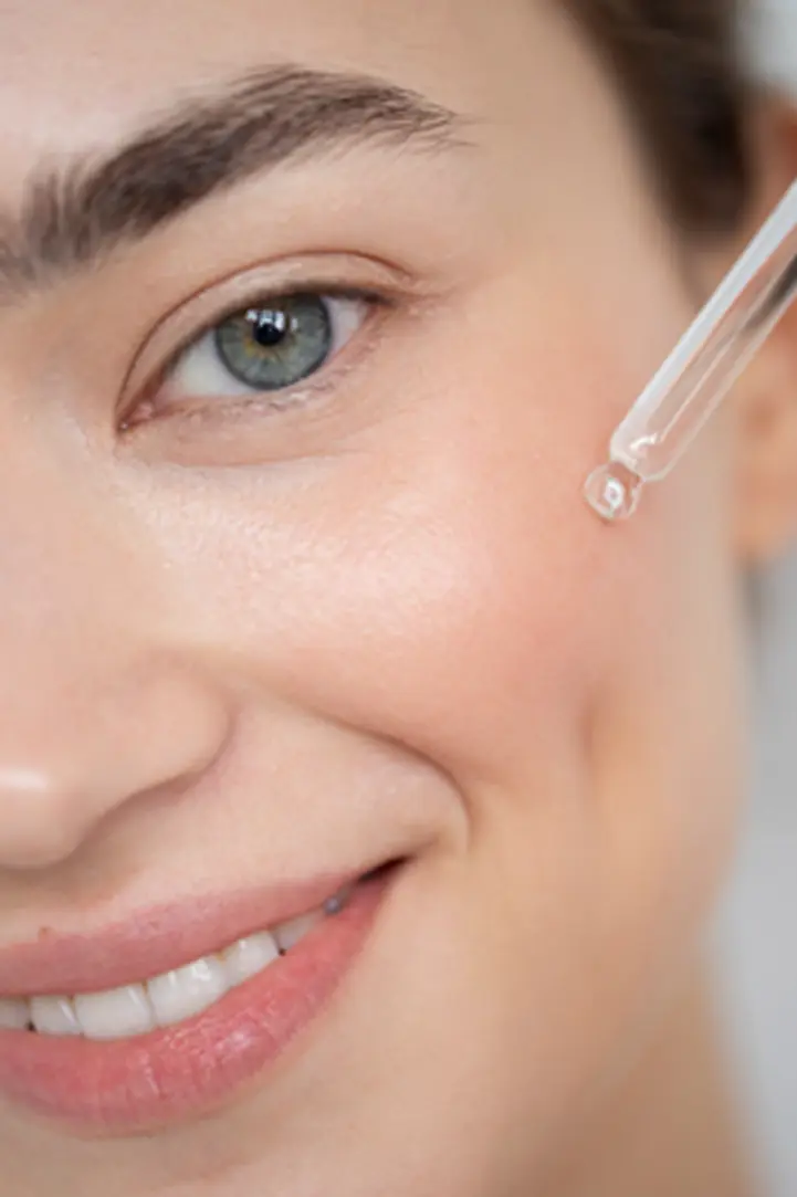 Aplicación cosmética sobre la piel